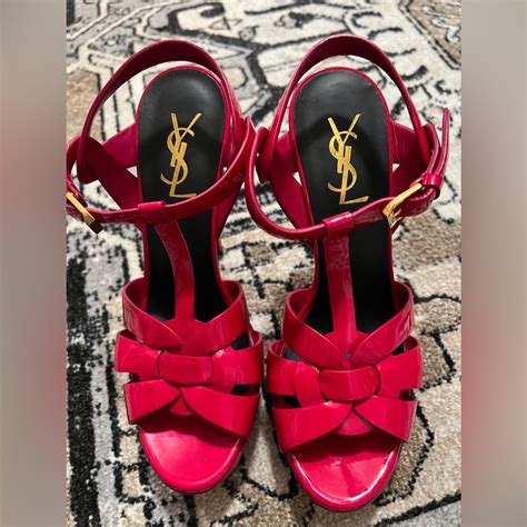 ysl tribute t strap fake|ysl tribute sandals scam.